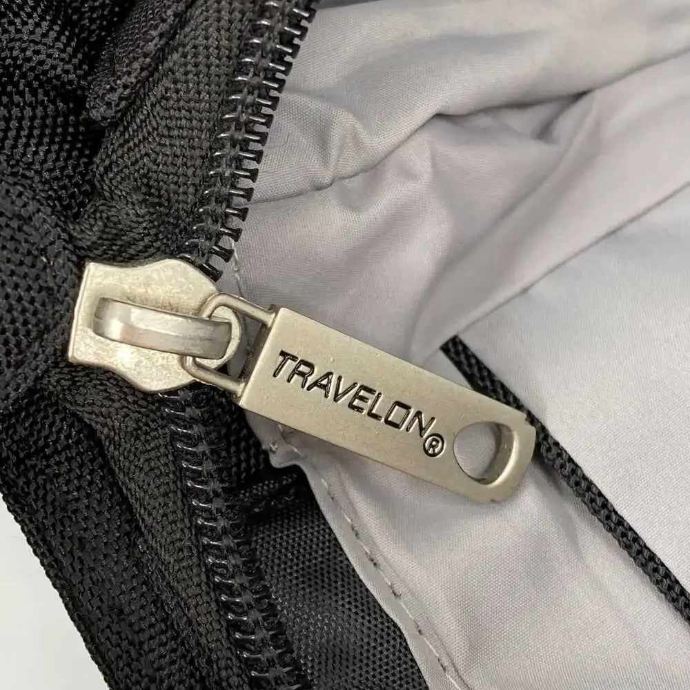 Travelon Black Crossbody Bag | Polyester OS,